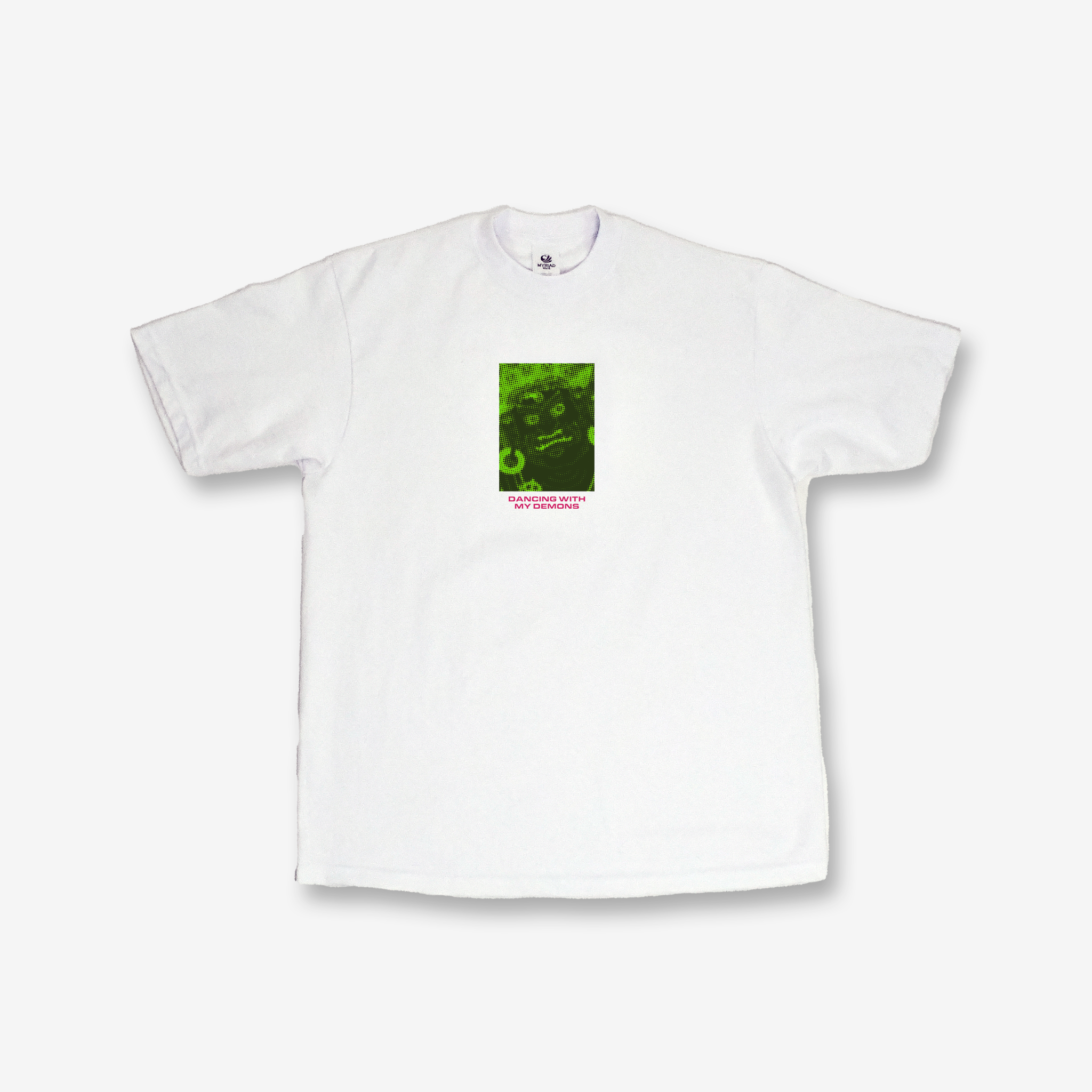 HALFTONE S/S T-SHIRT - WHITE