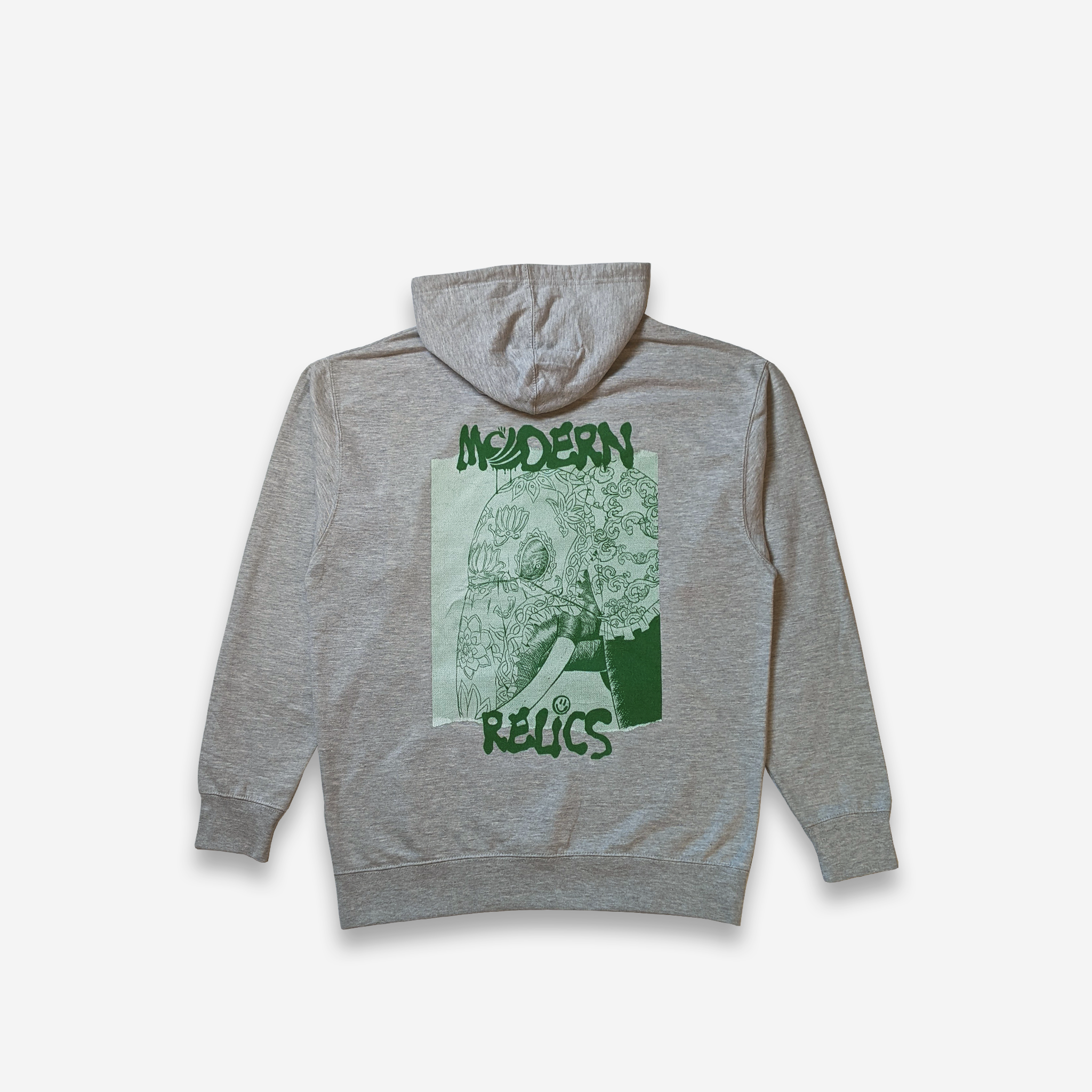 MODERN RELICS HOODIE - GREY HEATHER
