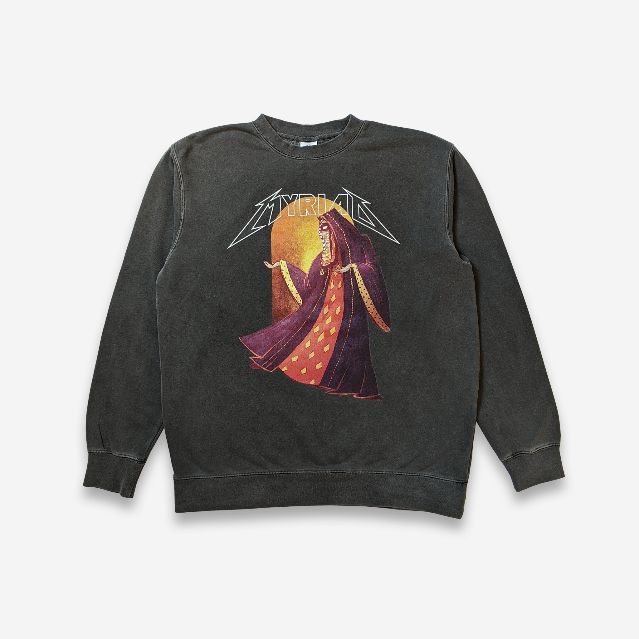 WELCOME TOUR SWEATSHIRT - BLACK